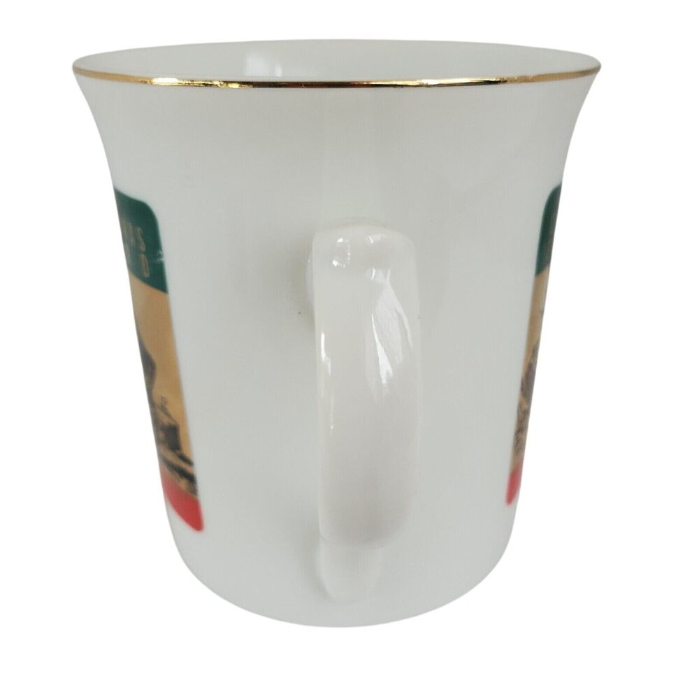 Starbucks Christmas Blend Coffee Mug 3.5" cup Santa Claus Japan vtg - Picture 3 of 11